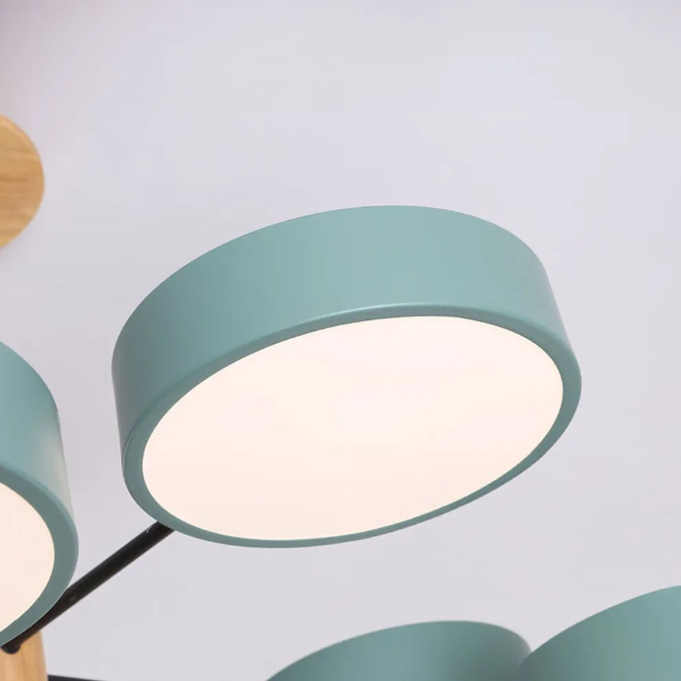 Modern LED Pendant Light with Multiple Bulbs