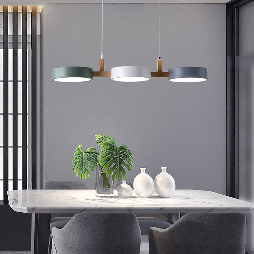 Tyalez Stylish Metal Multi Light Nordic Flush Ceiling Light For Kitchen
