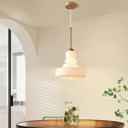 Modern Bauhaus Gourd Glass Pendant Light