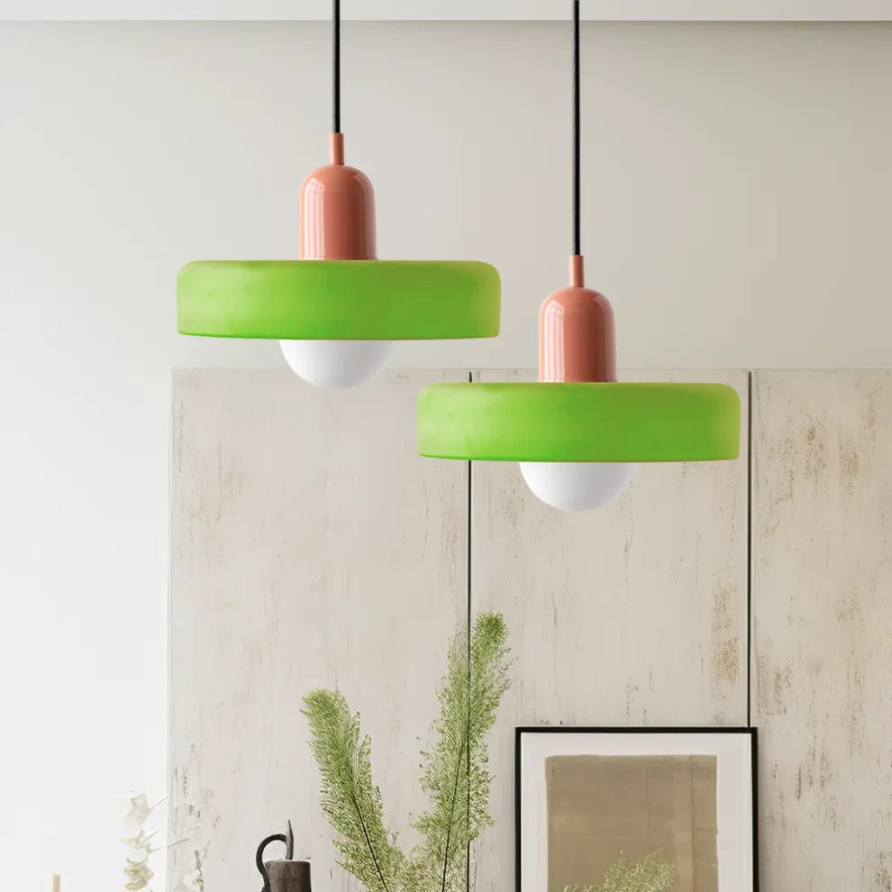 Tyalez Modern Bauhaus Glass LED Pendant Light