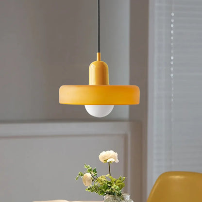 Modern Bauhaus Glass LED Pendant Light