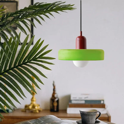 Tyalez Modern Bauhaus Glass LED Pendant Light