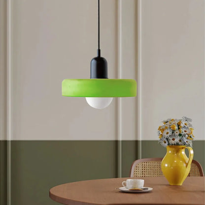 Tyalez Modern Bauhaus Glass LED Pendant Light