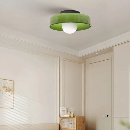 Glass Round LED Ceiling Light