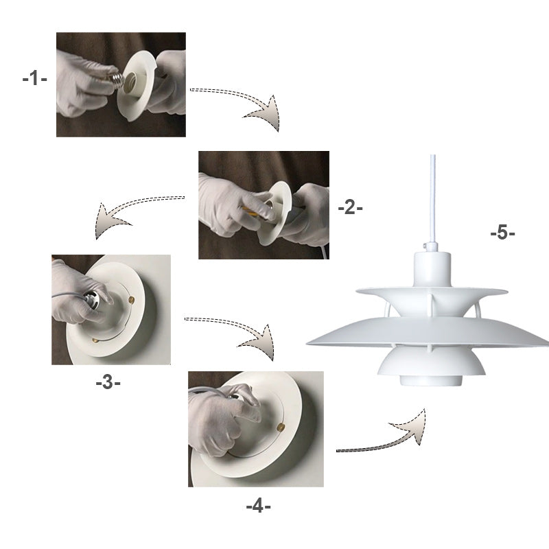 Nordic Minimalist Macaron Color Pendant Light