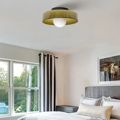Glass Round LED Ceiling Light