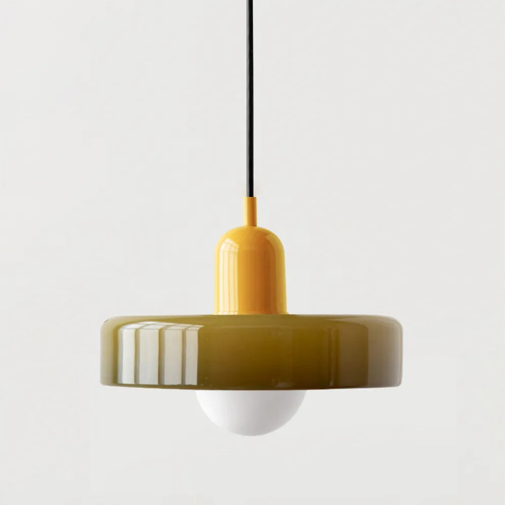 Tyalez Modern Bauhaus Glass LED Pendant Light