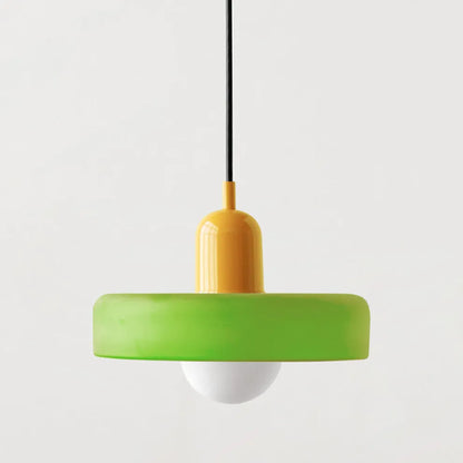 Modern Bauhaus Glass LED Pendant Light