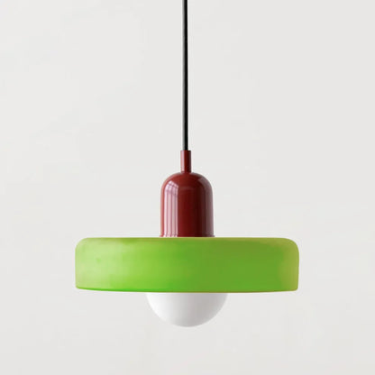 Modern Bauhaus Glass LED Pendant Light