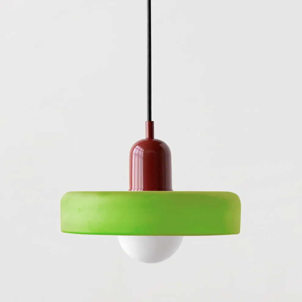 Tyalez Modern Bauhaus Glass LED Pendant Light