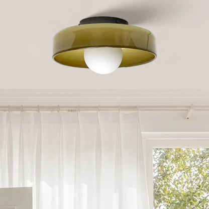 Glass Round LED Ceiling Light