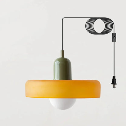 Tyalez Modern Bauhaus Glass LED Pendant Light