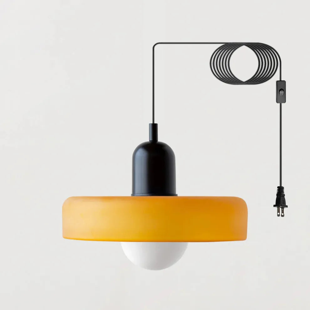 Tyalez Modern Bauhaus Glass LED Pendant Light