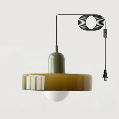 Tyalez Modern Bauhaus Glass LED Pendant Light