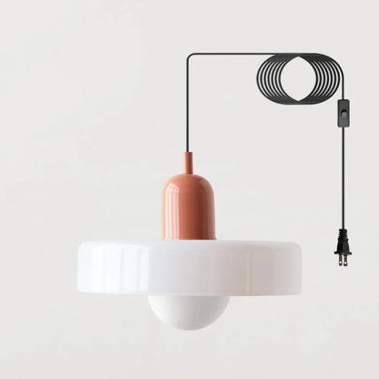 Tyalez Modern Bauhaus Glass LED Pendant Light