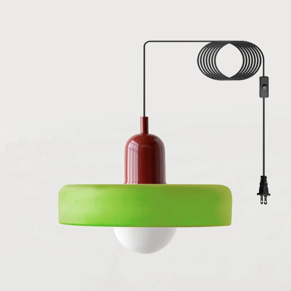 Tyalez Modern Bauhaus Glass LED Pendant Light