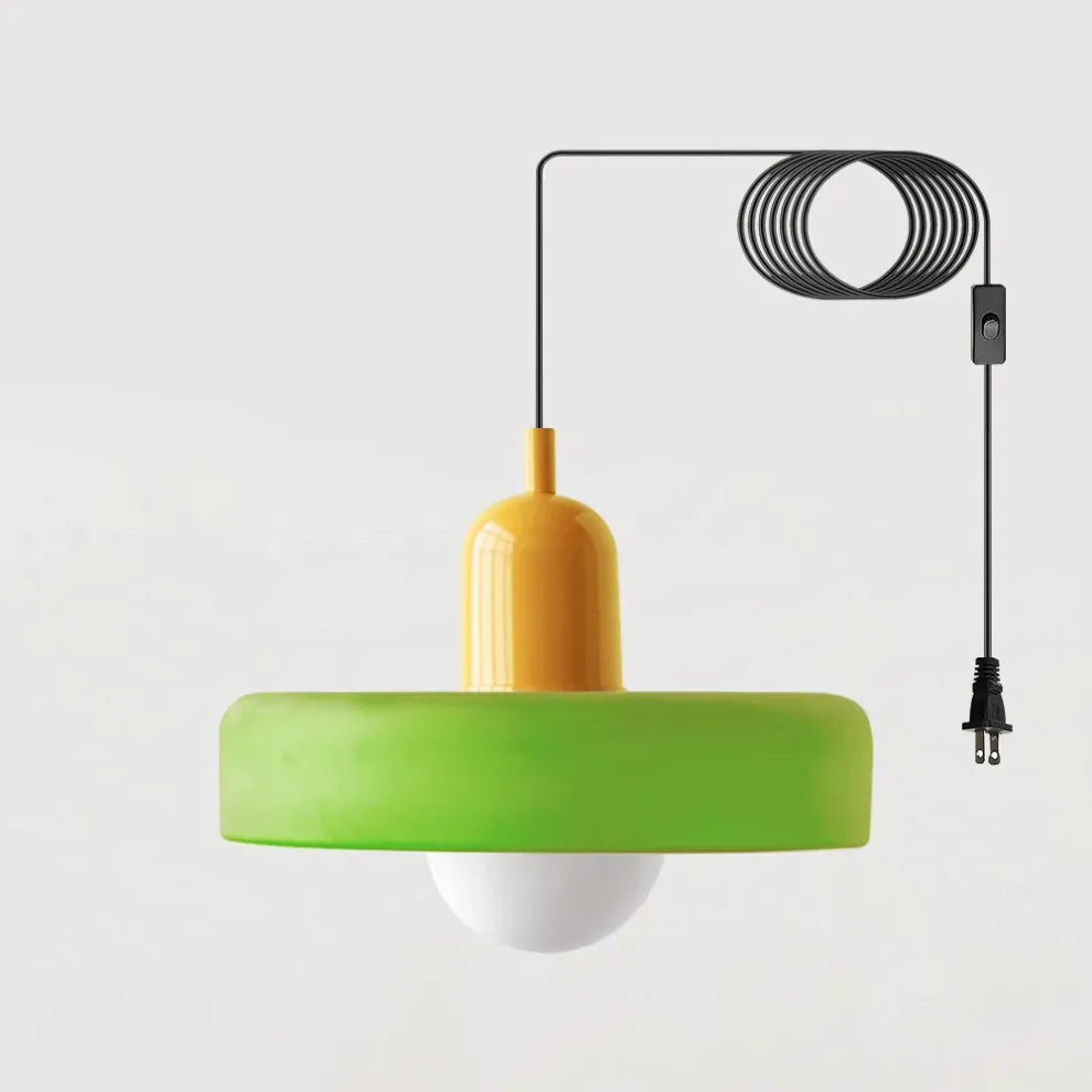 Tyalez Modern Bauhaus Glass LED Pendant Light