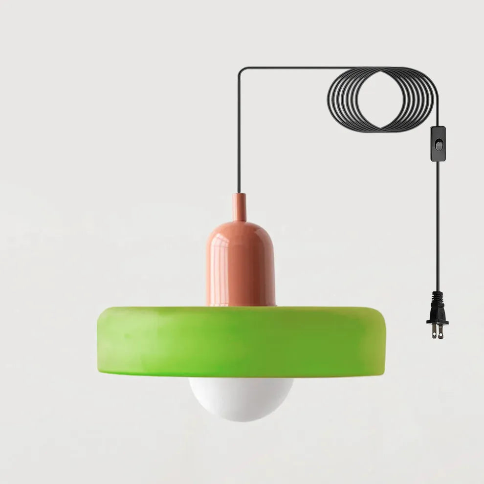 Tyalez Modern Bauhaus Glass LED Pendant Light