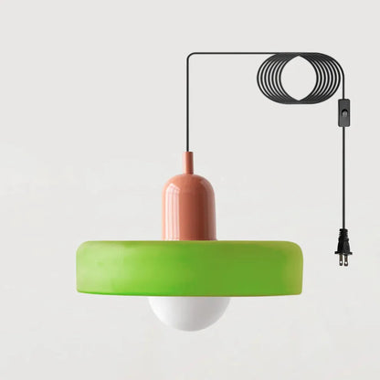 Tyalez Modern Bauhaus Glass LED Pendant Light