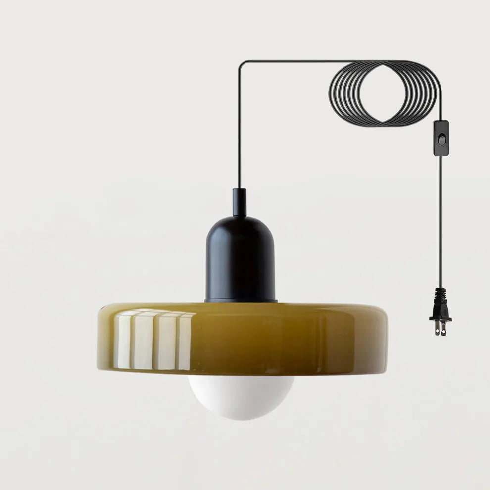 Tyalez Modern Bauhaus Glass LED Pendant Light