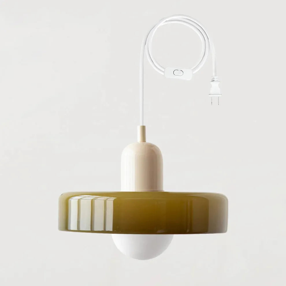 Tyalez Modern Bauhaus Glass LED Pendant Light