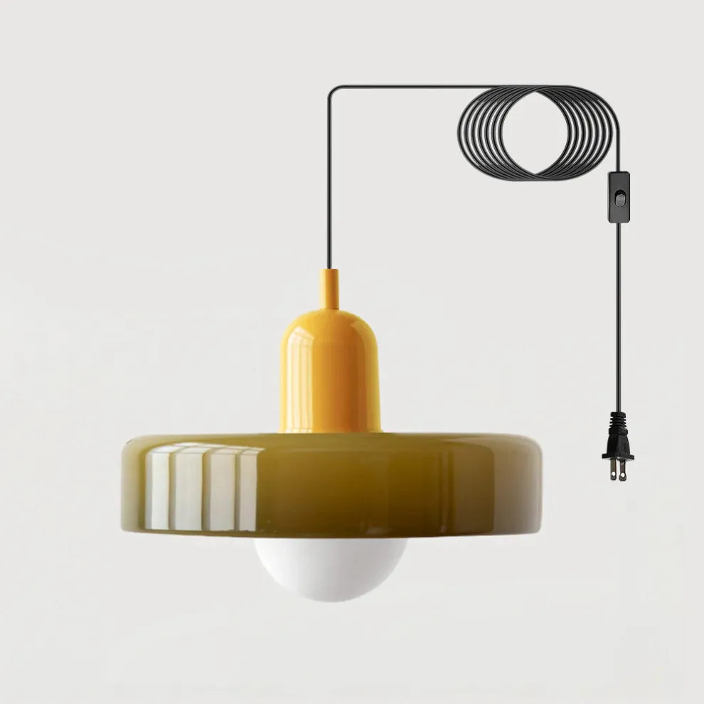 Tyalez Modern Bauhaus Glass LED Pendant Light