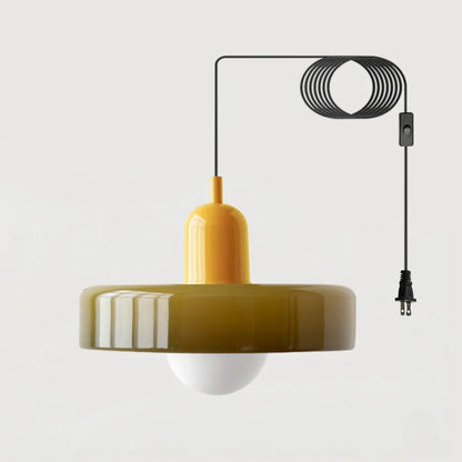 Tyalez Modern Bauhaus Glass LED Pendant Light