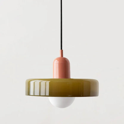 Tyalez Modern Bauhaus Glass LED Pendant Light