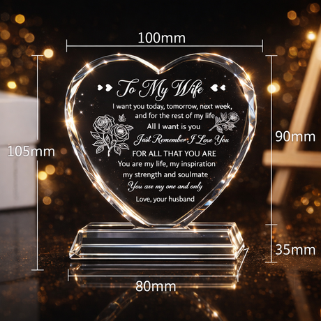 Custom Crystal Desk Ornament