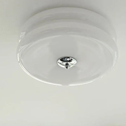 Art Deco Cream Cake Ceiling Light