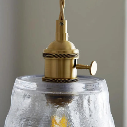 Modern Simple Glass Pendant Light