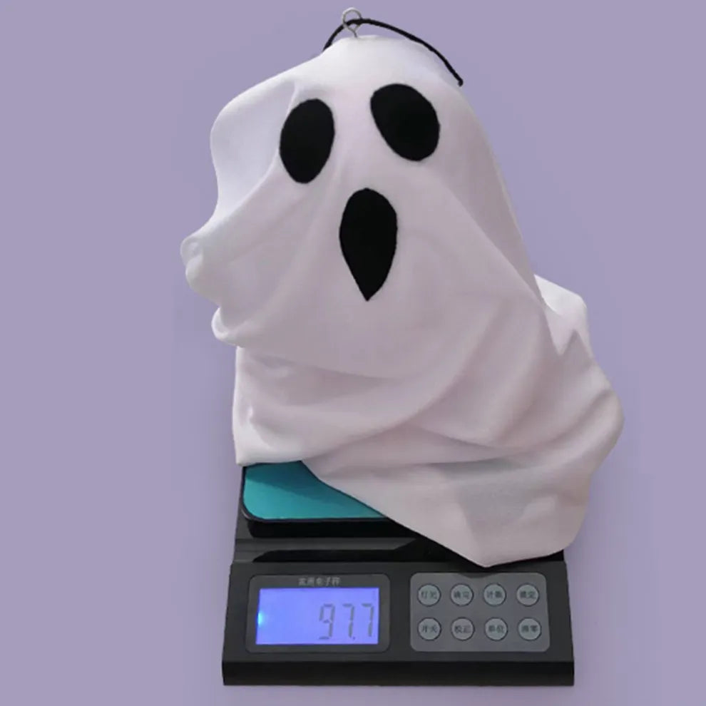 Halloween DIY LED Hanging Ghost Light – Spooky White Decoration