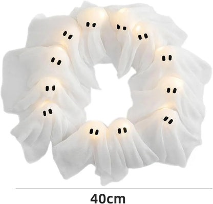 Halloween Ghost String Lights – Spooky Garland for Party Decor
