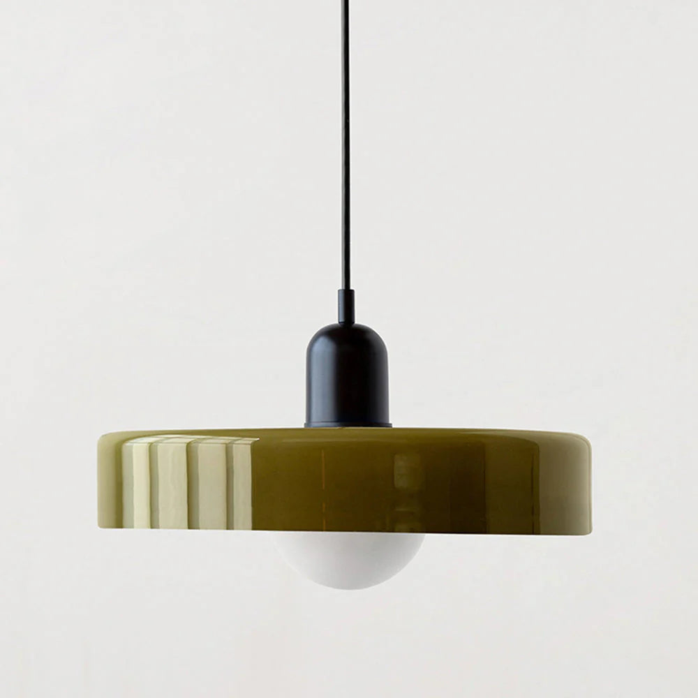 Tyalez Modern Bauhaus Glass LED Pendant Light