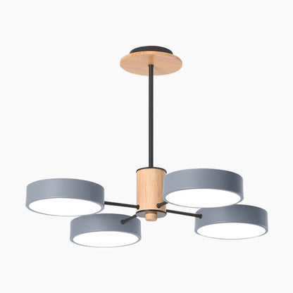 Modern LED Pendant Light with Multiple Bulbs