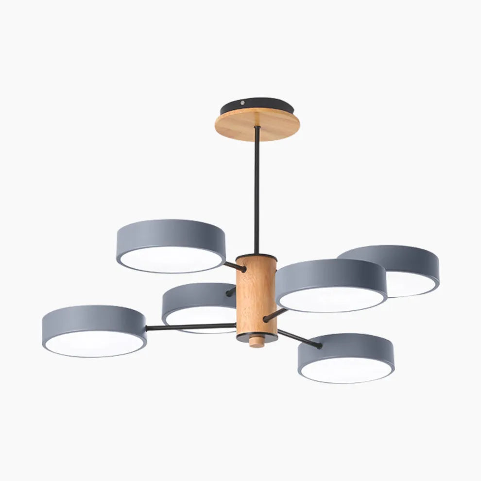 Modern LED Pendant Light with Multiple Bulbs