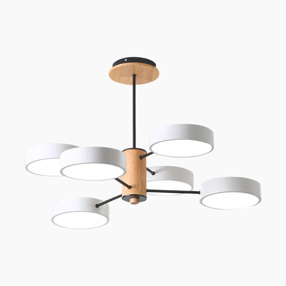 Modern LED Pendant Light with Multiple Bulbs