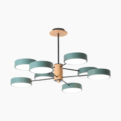 Modern LED Pendant Light with Multiple Bulbs