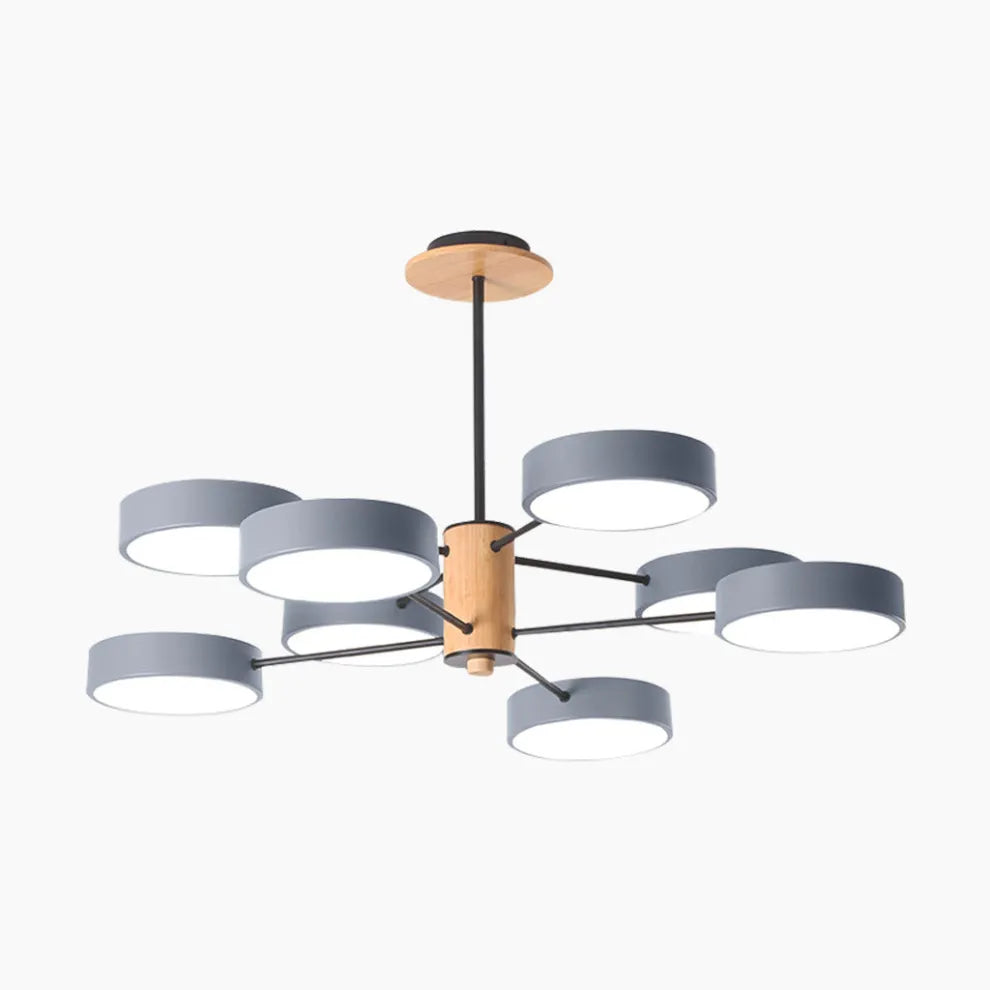 Modern LED Pendant Light with Multiple Bulbs