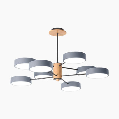 Modern LED Pendant Light with Multiple Bulbs