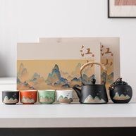 Celadon Serenity 6-Piece Tea Set