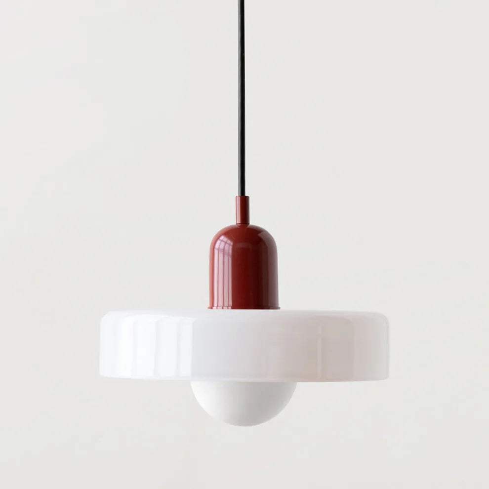 Tyalez Modern Bauhaus Glass LED Pendant Light