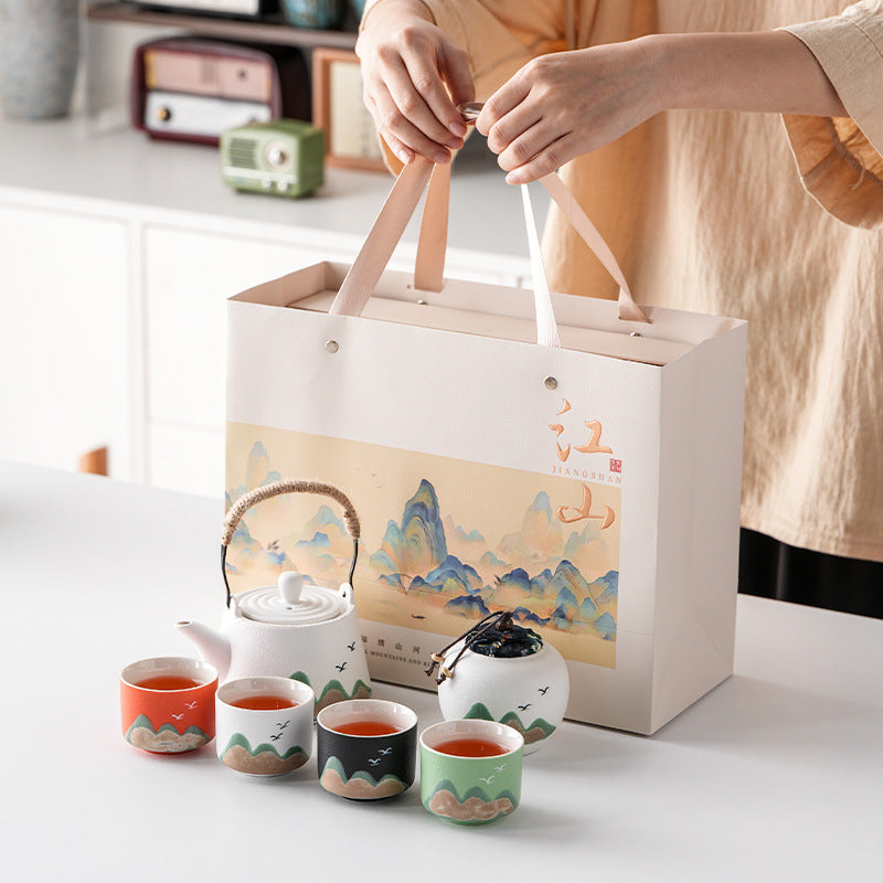 Celadon Serenity 6-Piece Tea Set