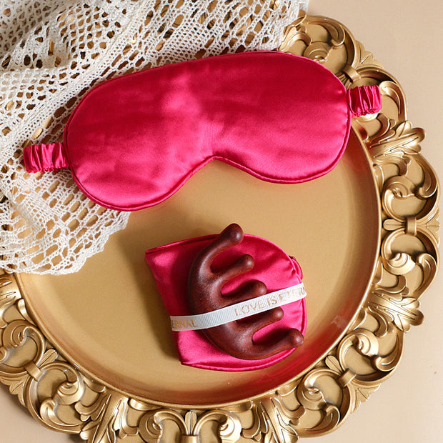 Custom Sleep Mask & Comb Gift Set
