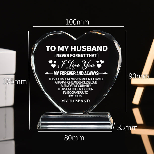 Custom Crystal Desk Ornament