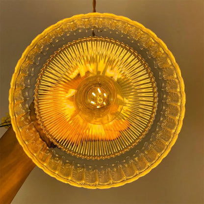 Modern Vintage Glass Lampshade Pendant Lights