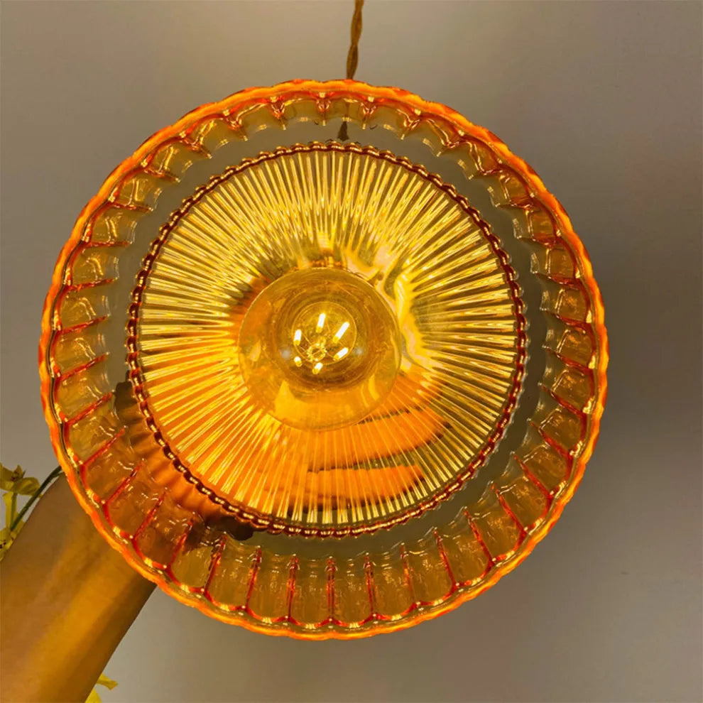 Modern Vintage Glass Lampshade Pendant Lights