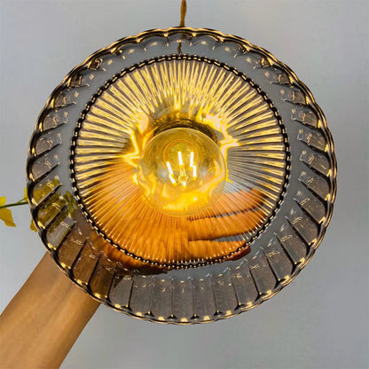 Modern Vintage Glass Lampshade Pendant Lights