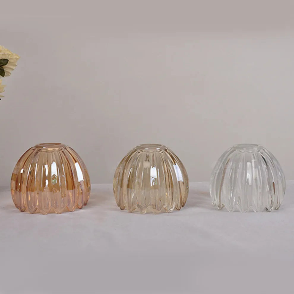 Vintage Flower Glass Pendant Light