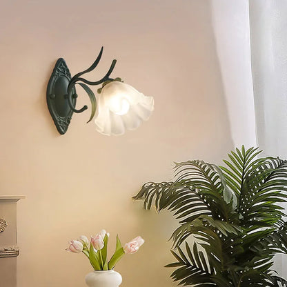 Vintage Lily of the Valley Wall Light